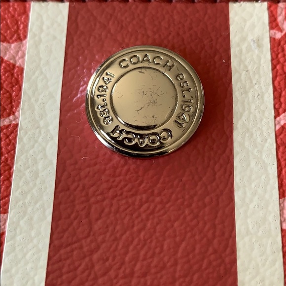 Coach Signature Wristlet Coin Purse - Picture 3 of 8
